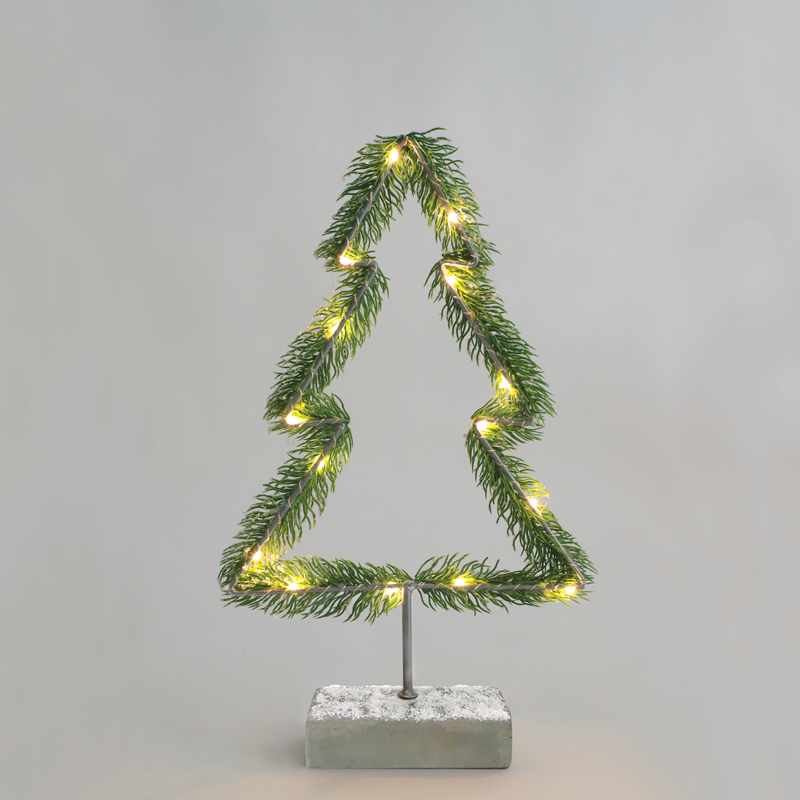 "TREE TABLE LIGHTS" 15 MINI LED WW Λ/ΚΙΑ ΜΠ/ΡΙΕΣ (2AA) IP20 H40CM ACA X09151108