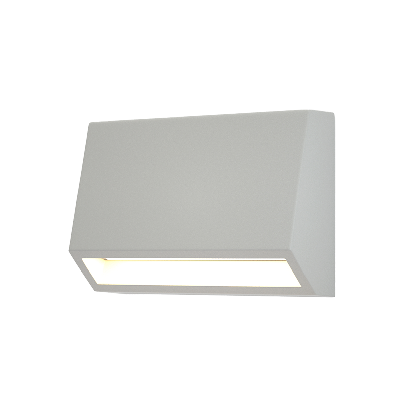 it-Lighting Blue LED 3W 3CCT Outdoor Wall Lamp Grey D:10cmx7cm 80202130