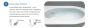 Λεκάνη Κρεμαστή 50 εκ. Κομπλέ με κάλυμμα βακελίτη Slim Soft close Αποσπώμενο Χρώμα White matt GSI Pura Color Swirl 881600SC-301