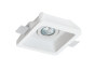 Σποτ Οροφής  Χωνευτό Τετράγωνο Adjustable 15,5*15,5 εκ. Γύψινο Λευκό Viokef Jack 4081100