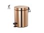 Χαρτοδοχείο 5lt  Χρώμα Rose Gold 24K Soft Closιng Sanco Waste Bins 90680-A06