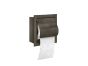 Χαρτοθήκη Εντοιχιζόμενη με Καπάκι W15xD7xH16 cm Inox Aisi 304 Dark Bronze Mat Sanco Toilet Roll Holders Pro 0850-DM25 