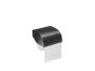 Χαρτοθήκη με καπάκι Black Mat Sanco Toilet Roll Holders Pro 0852-M116