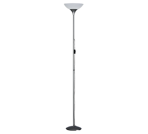 Φωτιστικό Δαπέδου H180x28cm 1xE27 Απόχρωση Titan Trio Lighting Dezwo R4302-87