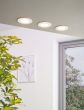 Στρογγυλό Χωνευτό Λευκό 12cm LED Panel 5w 2700-6500K 700lm Τηλεχειριστήριο-Εφαρμογή Eglo Fueva 98212