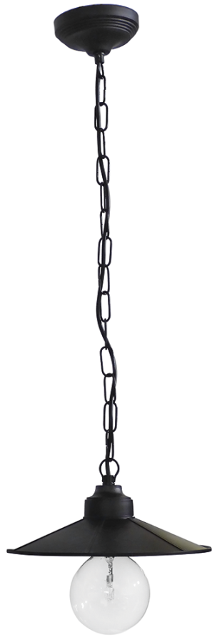 Φωτιστικό κρεμαστό  LP-150K -M- CHAIN BLACK Heronia 11-0138