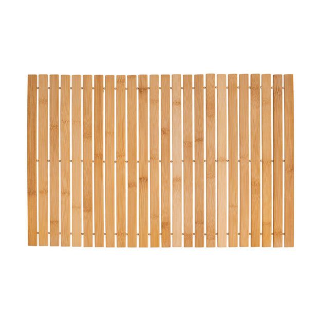 Ταπέτο Μπάνιου Αντιολισθητικό 60x40cm Bamboo Essentials Estia Home Art 02-12830