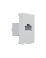 MODYS ΠΡΙΖΑ ΔΙΚΤΥΟΥ ΙΒΟΥΑΡ  1 ΣΤ. RJ45 CAT.6A ΜΕ ΘΩΡΑΚΙΣΗ IP20 ACA 10101312544