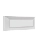 Απλίκα Επιτοίχια Slim IP65 L23xW2,7xH8cm Led 4w 3 CCT Dimming  280lm 220-240V Λευκό ABS+Plastic Eurolamp 145-52070