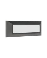 Απλίκα Επιτοίχια Slim IP65 L23xW2,7xH8cm Led 4w 3 CCT Dimming  280lm 220-240V Σκούρο Γκρι ABS+Plastic Eurolamp 145-52073