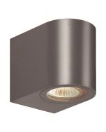 Απλίκα Επίτοιχη IP54  L8xW7xH9,5cm 1xGU10 220-240V 50/60Hz Dark Grey Plastic+ABS Eurolamp 145-82063