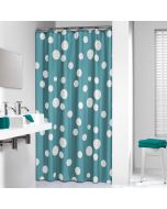 Κουρτίνα Μπάνιου Πλαστική L180xH200 Sealskin Bubbles Aqua 210821330