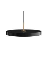 Φωτιστικό Κρεμαστό Led 16w 3000K 1300lm 43x14cm Black-Brass Umage Asteria 2182