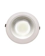 ΦΩΤΙΣΤΙΚΟ ΧΩΝΕΥΤΟ LED COB  Φ220 30W 6500K ΛΕΥΚΟ PLUS 145-68201