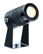 Προβολέας Επίτοιχος-Καρφωτός IP65 Ø41xH127mm Led 4w 170lm 3000K 25° 100-240 V AC  Αλουμίνιο Ανθρακί Viokef Atlas 4187500