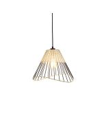 ΦΩΤΙΣΤΙΚΟ ΚΡΕΜΑΣΤΟ ΜΟΝΟΦΩΤΟ Ε27 MAX 40W D36*H28CM RATTAN Eurolamp 144-33010