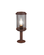 Κολωνάκι IP44 H40cm 1xE27 Αλουμίνιο Σκουριά Trio Lighting Tanaro 502360124