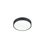 Πλαφονιέρα Οροφής 31cm Black Matt Led 28w 2300+3000+4000K 3200lm Trio Lighting Waco 627413032