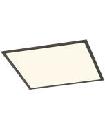 Πλαφονιέρα Οροφής 62cm Black Matt Led 31w 3000K 3600lm Trio Lighting Phoenix 674016232