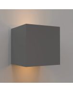 Απλίκα Επιτοίχια Up-Down 9,9x9,9cm IP44 Led 10w 3000K Grey Inlight Emerald 80203131