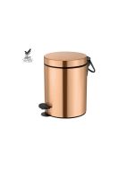 Χαρτοδοχείο 5lt  Χρώμα Brushed Gold 24K Soft Closιng Sanco Waste Bins 90680-AB5