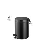 Χαρτοδοχείο 5lt  Χρώμα Black Mat Soft Closιng Sanco Waste Bins 90680-M116