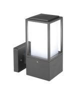 ΑΠΛΙΚΑ ΤΟΙΧΟΥ ΤΕΤΡΑΓΩΝΗ Ε27 230X100X160 IP44 ΓΚΡΙ ARTE ILLUMINA Eurolamp 145-20615