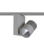 GREY LED TRACK LIGHT 15W 4000K 2WIRES 36° 1150LM 230V Ra80 ACA BIENAL1540G2