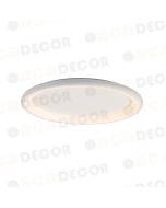 ΟΡΟΦΗΣ Φ/Σ LED 73W DIMMER CCT 5250LM ΛΕΥΚΟ ΜΕΤΑΛΛΙΚΟ D81XH8,5CM DIANA ACA BR71LEDC81WHCCT