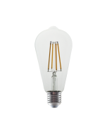 LED FILAMENT E27 DIM ST64  8W 2700K 230V AC 980LM RA80 ACA CONDI8WWDIM