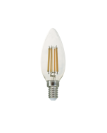 LED FILAMENT E14 C35 6W 2700K 230V AC 760LM RA80 ACA FLAM6WW