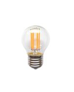 LED FILAMENT E27 BALL DIM 6W 2700K 230V AC 550LM RA80 ACA GLAMO6WWDIM