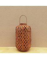 Φανάρι Bamboo σε Καφέ 23x39cm Etoile LM-575