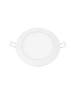 LED SLIM PANEL WHITE ROUND REC. 12W 3000K 1040Lm Φ170 230V AC Ra80 ACA PLATO1230RW