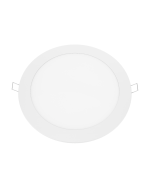 LED SLIM PANEL WHITE ROUND REC. 24W 4000K 2260Lm Φ298 230V AC Ra80 ACA PLATO2440RW