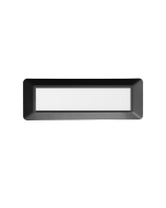 LED WALL RECTANGLE LUMINAIRE DARK GREY 230V AC IP65 4W 3000K 290LM RA80 ACA SLIM31NDG