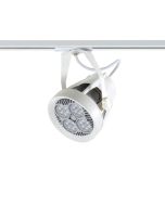 WHITE E27 PAR30 TRACK LIGHT 2WIRES (1PHASE) ACA SPYDIE27W