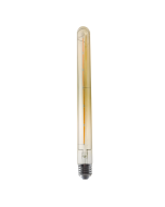 LED FILAMENT E27 DIM T30 AMBER 300mm 6W 2700K 230V AC  760LM RA80 ACA TORU3006WWDIMAM