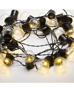 25 LED BALL STRING LIGHT Ø4cm WW 3AA ΜΠΑΤ. REMOTE ΜΕ 8 ΠΡΟΓΡΑΜ. IP 44 ΜΗΚΟΣ 7,2m 0,5m ΚΑΛΩΔΙΟ ΤΡΟΦ. ACA X04251123