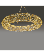 3D COPPER WIRE METAL MOTIF RING 1440LED ΛΑΜΠ ΚΑΛ ΧΑΛΚ ΘΕΡΜ IP44 ΑΝΤΑΠ(3VDC)ΑΛΥΣΙΔ 40cm ΑΓΚΙΣ 5mΚΑΛ ACA X0519601535