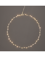 "D50CM SILVER ROUND" 65 ΜΙΝΙ LED ΛΑΜ, WW, ΑΣΗΜΙ ΚΑΛΩΔ. ΧΑΛΚΟΥ,ΑΝΤΑΠΤ.(3VDC),IP44, 3M ΔΙΑΦ ΚΑΛ ACA X066514227