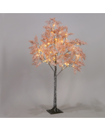 “SNOW FLOWER TREE” 60 WW LED ΛΑΜΠΑΚ. ΑΝΤΑΠΤ. (4,5V) IP44 ΥΨΟΣ 120CM ΒΑΣΗ 17x17CM 3M ΚΑΛΩΔΙΟ ΤΡΟΦ. ACA X1060145