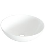 Νιπτήρας Πορσελάνης Επιτραπέζιος Φ40x14cm Ceramita White Ceramita M8040