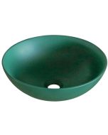 Νιπτήρας Πορσελάνης Επιτραπέζιος Φ40x14cm Ceramita Green Matt Ceramita F434-Green