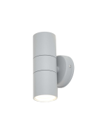 it-Lighting Ouachita 2xGU10 Outdoor Up-Down Wall Lamp Grey D15.2cmx11.3cm 80200634