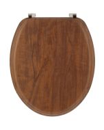 ΚΑΠΑΚΙ WC OAK WOOD 36(φ)x43(μ) San Lorentzo 8041