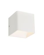 ΛΕΥΚΗ ΑΠΛΙΚΑ LED UP-DOWN CUBE 1X3W 230V 3000K 25000hrs NEPHELE ACA L35037