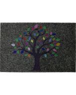 Πατάκι Εισόδου Μοκέτα Γκρι 40x60cm Paint Tree San Lorentzo 1800202I