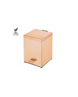 Χαρτοδοχείο 5lt 18x25*Y26,5 cm Rose Gold Brushed 24K Soft Closing Sanco Waste Bins 90677-AB6