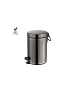 Χαρτοδοχείο 3lt Soft Closιng System Brushed Metal Gun Sanco Waste Bins 90689-AB23 